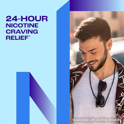 NicoDerm CQ Step 1 Nicotine Patches to Quit Smoking, 21 mg, Stop Smoking Aid, 14 Count